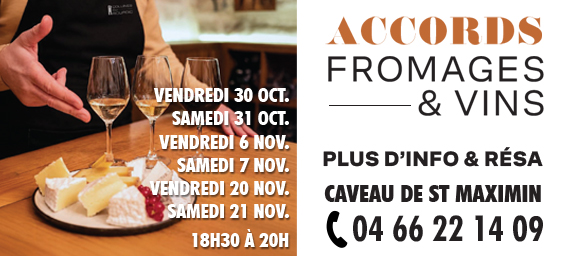 Accords Fromages & Vins  | Collines du Bourdic