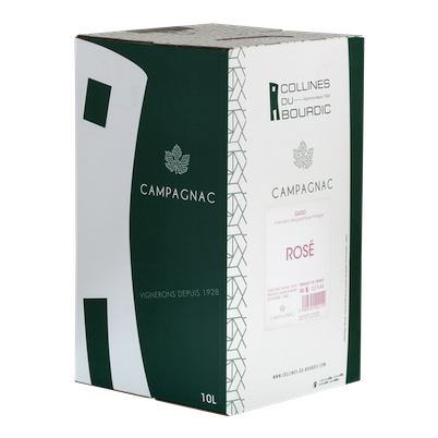 Campagnac Rosé BIB 10L - Les Collines de Bourdic