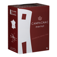 Campagnac Merlot BIB 5L | Les Collines de Bourdic