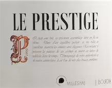 Prestige rouge 2022<br> | Les Collines de Bourdic